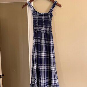 Hill House Plaid Maxi Dress